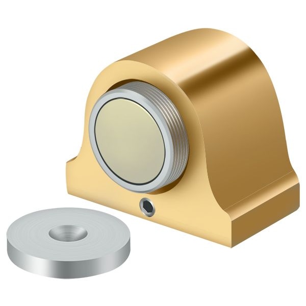 Deltana Magnetic Dome Stop Lifetime Brass DSM125CR003