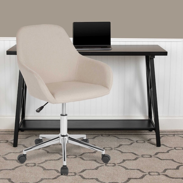 Flash Furniture Cortana Home and Office Mid-Back Chair, B DS-8012LB-BGE-F-GG - main