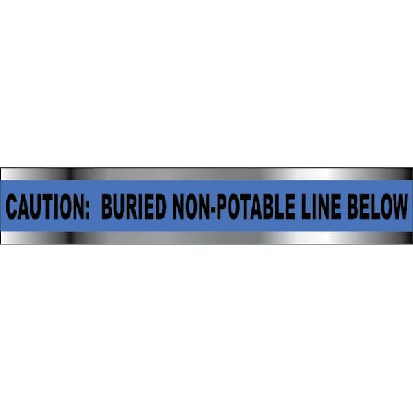 Nmc Caution Buried Non Potable Water Line Be DT2 BNPW - main