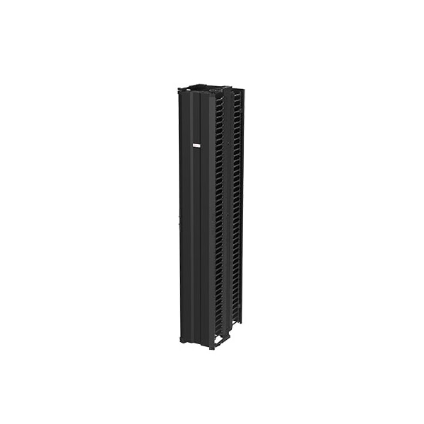 Nvent Hoffman CABLETEK Vertical Cable Manager, 84.00x13.250x21.200, Black, Aluminium DV12DF7 - main