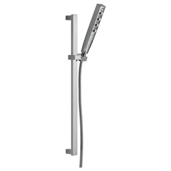 Delta Hand Shower with Slide Bar, Chrome, Wall 51140 Zoro