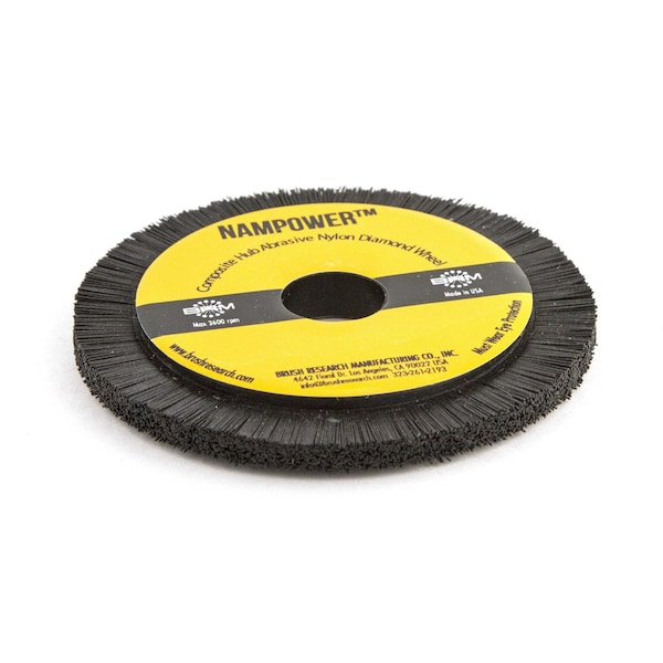 Nampower Brush DW100X5X600 NAMPOWER Diamond Wheel Brush, 100mm Diameter