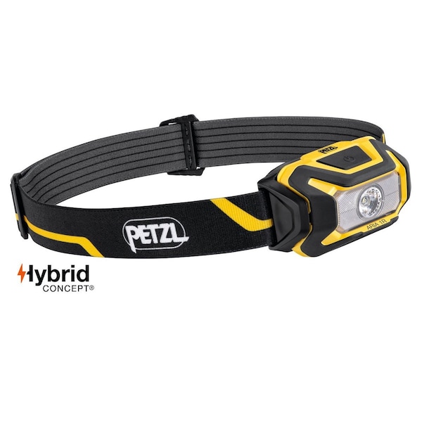 Petzl Aria 1R Headlamp Black / Yellow E069CA00 - main
