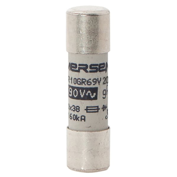 Mersen Ceramic Fuse, Very Fast Acting, 20A, 690V AC, 160kA E1014580 - main