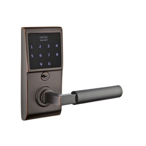 Emtek Oil Rubbed Bronze Electronic E4020HEC10BLH E4020HEC10BLH - main