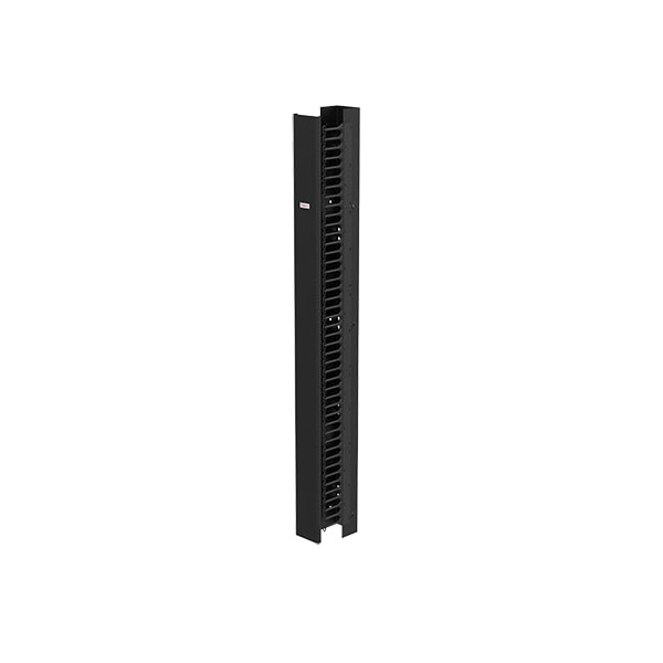 Nvent Hoffman CABLETEK-EC Vertical Cable Manager, 84.00x6.00x9.00, Black, Steel EC6S7 - main