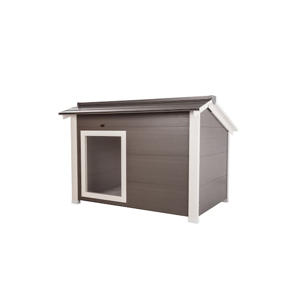 New Age Pet Ecoh705xl 389 06 Thermocore Insulated Canine Cabin Dog House 33x46x35 Zoro Com