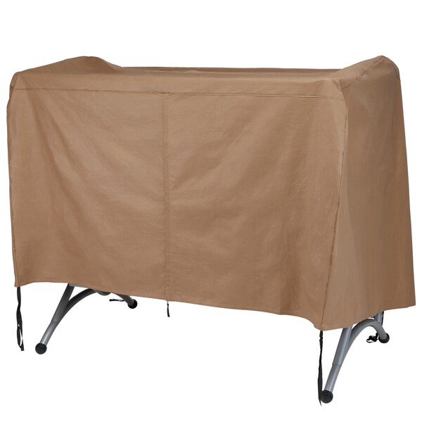 Duck Covers Essential Tan Patio Canopy Swing Cover, 90" ECS926258 - main