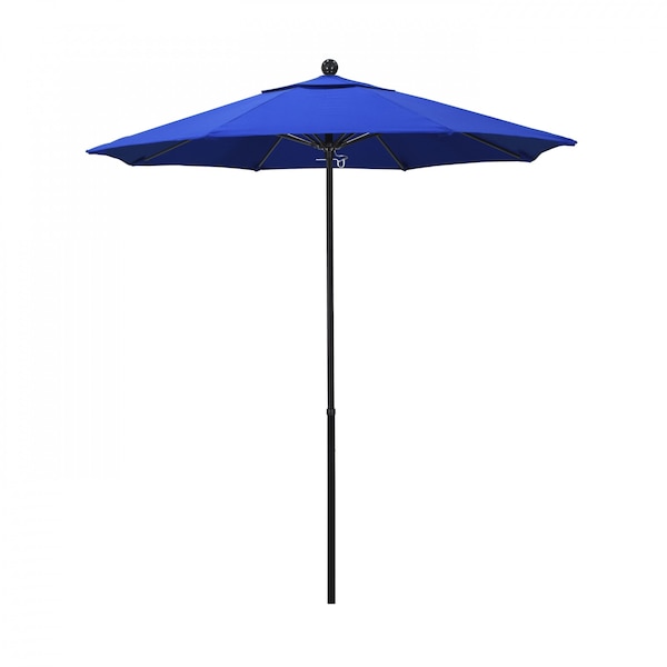 March Patio Umbrella, Octagon, 92.38" H, Sunbrella Fabric, Pacific Blue EFFO758-5401
