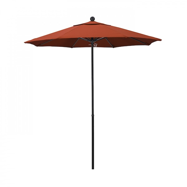 California Umbrella Patio Umbrella, Octagon, 92.38" H, Olefin Fabric, Sunset 194061011416