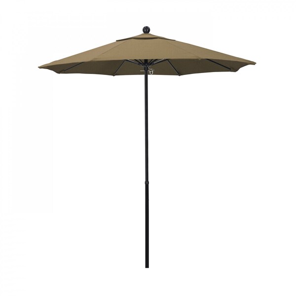 March Patio Umbrella, Octagon, 92.38" H, Olefin Fabric, Straw EFFO758-F72