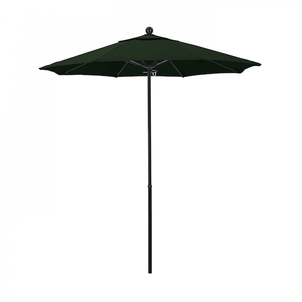 March Patio Umbrella, Octagon, 92.38" H, Pacifica Fabric, Hunter Green EFFO758-SA46