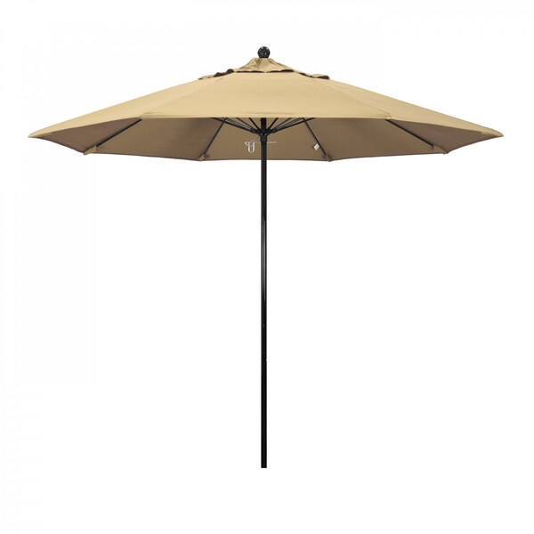 March Patio Umbrella, Octagon, 105" H, Pacifica Fabric, Beige EFFO908-SA22