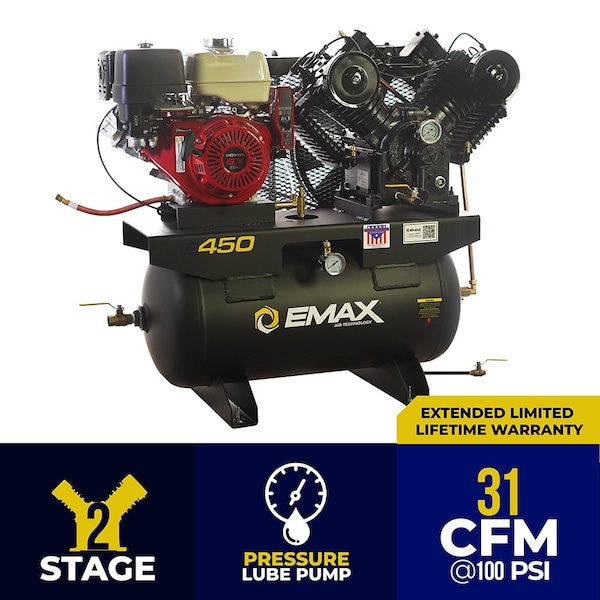 Emax EGES Koher Gas 14HP 20 Gallon 3 IN 1 Air Compressor EGES14020T - main