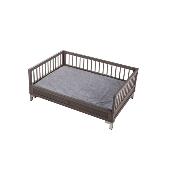 New Age Pet Manhattan Dog Bed, w/Memory Foam Cushion EHHB205L - main