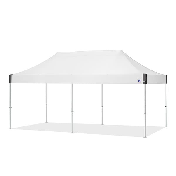 E-Z Up Endeavor Shelter, 10x20 Ft., Aluminum Gray END3A20KWH