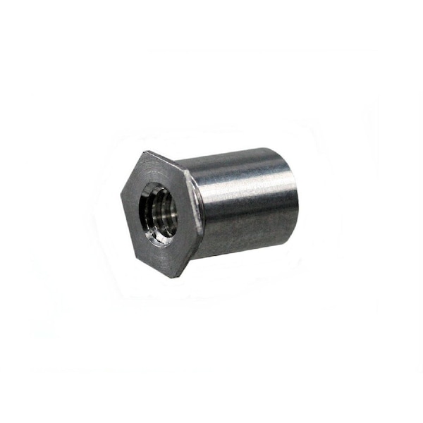 Unicorp Hex Standoff, 632 Thrd Sz, Aluminum 1/4" Hex W ESOA6324 Zoro