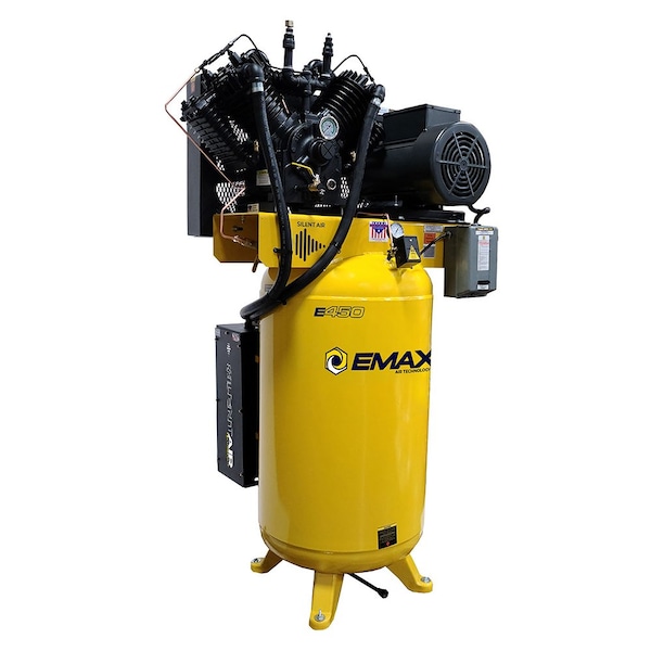Emax ESP 10HP Vertical 80 Gallon Air Compressor, 3 Phase ESP10V080V3