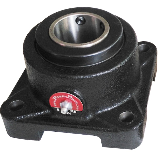 Powerdrive Flange Bearing, Shaft, Size 1 1/2 in E-4BF-TRB-1-1/2 - main