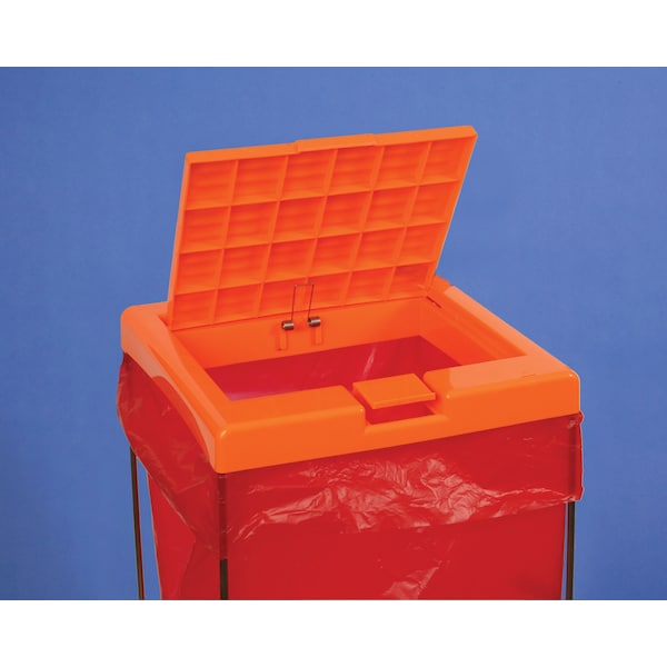 Bel-Art Clavies Biohazard Bag Holder Cover for F13192-0002 And F13192-0003 F13192-0102 - main