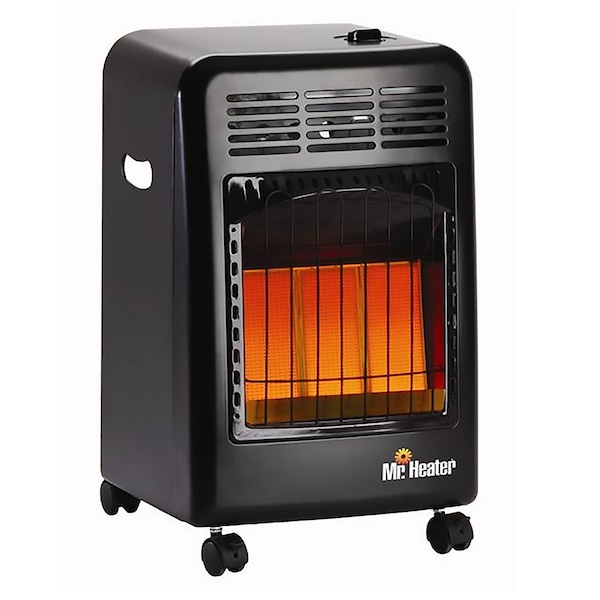 Mr. Heater Radiant Propane Cabinet Heater, 6,000, 12,000 18,000 BTU, LP,  6,000 12,000 18,000 BtuH MH18CH | Zoro