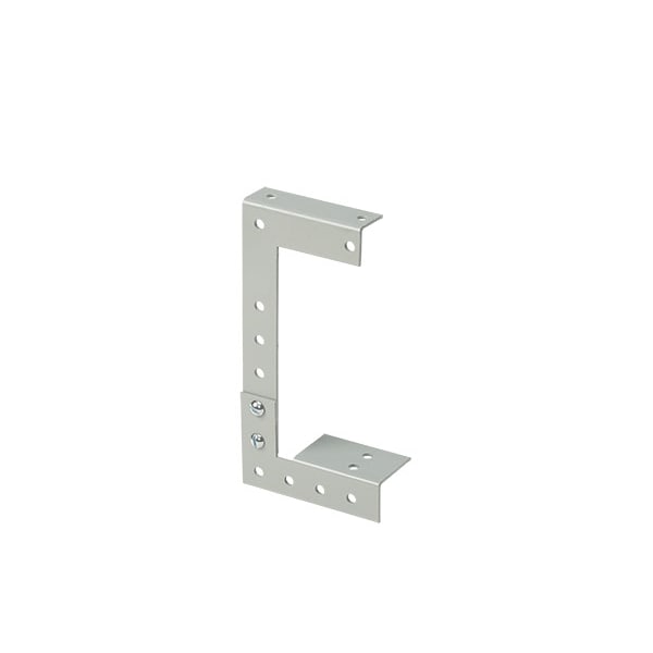 Nvent Hoffman Drop and Bracket Hangers, fits 4.00x4.00, Gray, Steel F44GDB - main