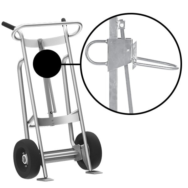 Valley Craft Two Wheel Drum Hand Truck, Aluminum F81925A7P - main