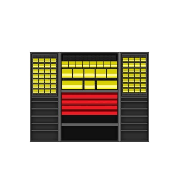 Valley Craft Utility Drawer Cabinet, 48"Wx24"Dx72"H, 1 F88128A1 - main