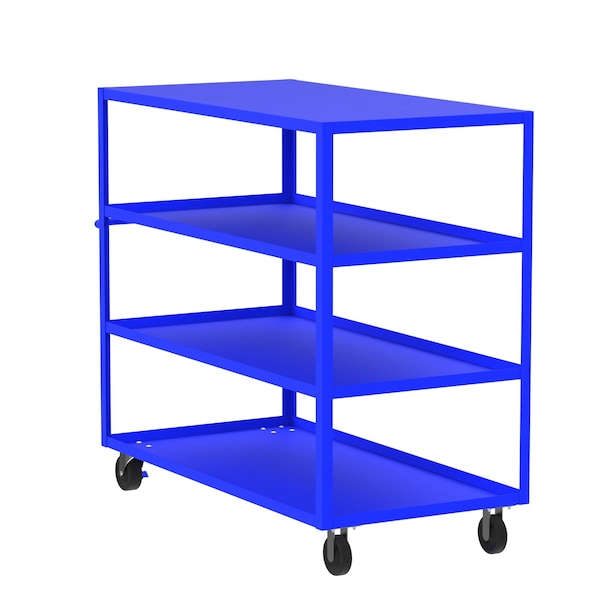 Valley Craft Utility Cart, Steel, 3600 lb Load Capacity, 65 in L, 30 in W F89167BUPH - main