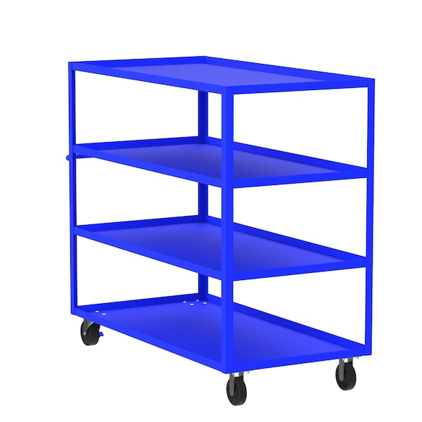 Valley Craft Utility Cart, Steel, 3600 lb Load Capacity, 65 in L, 30 in W F89168BUPH - main