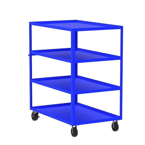 Valley Craft Utility Cart, Steel, 3600 lb Load Capacity, 53 in L, 30 in W F89229BUPH - main