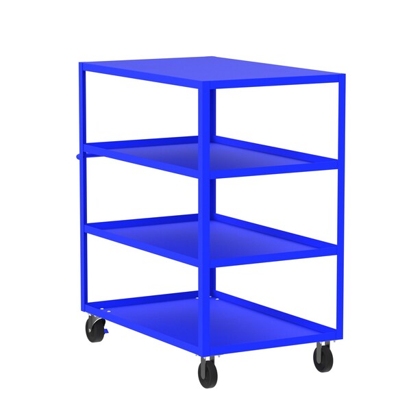 Valley Craft Utility Cart, Steel, 3600 lb Load Capacity, 53 in L, 30 in W F89246BUPH - main