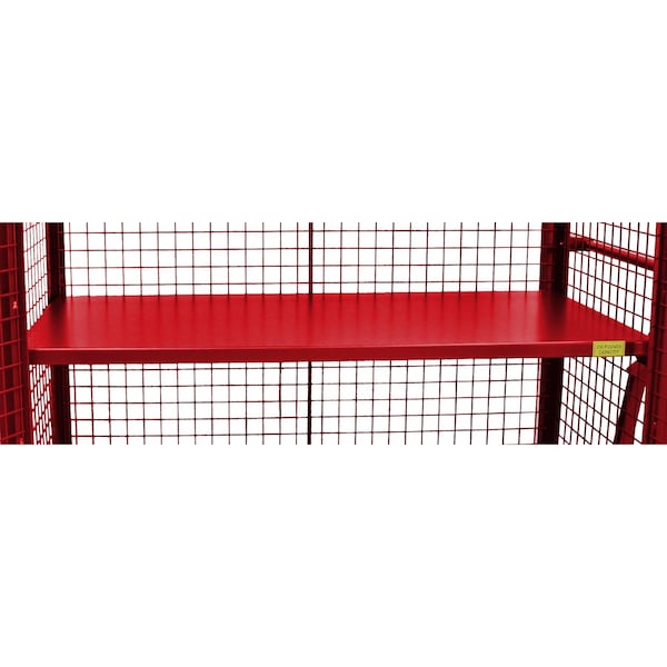 Valley Craft Metal Shelf, for Security Cart, 60x30 F89714A3