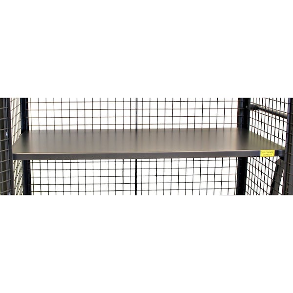 Valley Craft Metal Shelf, for Security Cart, 48x24 F89718A4 - main