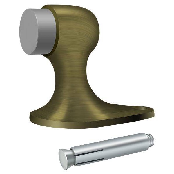 Deltana Floor Door Bumper 2-1/8" Antique Brass FDB218U5 - main