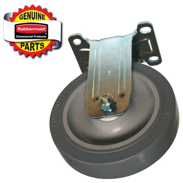 Rubbermaid Commercial Caster Kit, (2) Rigid, (2) Swivel GRFG4505L30000 - main
