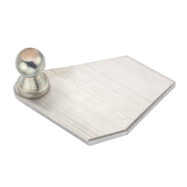 Ampg Ball Bracket, 10mm (Stl) Flat Alum, 5 Side FITK-T6 - main