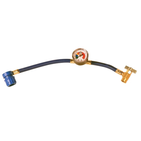 Fjc R-134A U-Charge Hose W/Gauge 6037 - main