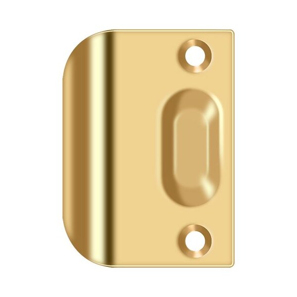 Deltana Full Lip Strike Plate Lifetime Brass FLSP335CR003