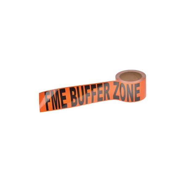 Ty-Flot Floor Tape, Orange, Vinyl, 3 in x 36 yd FLTPOR - main