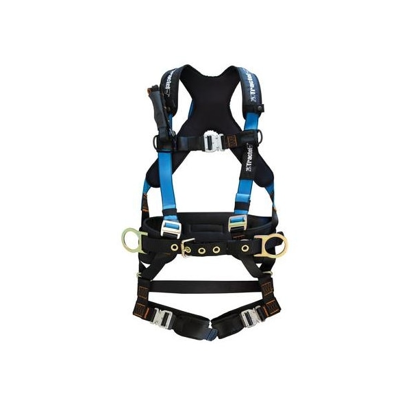 Tractel Elastrac Full Body Harness, Industrial Fall Arrest, Belt, S Size FMT95S - main