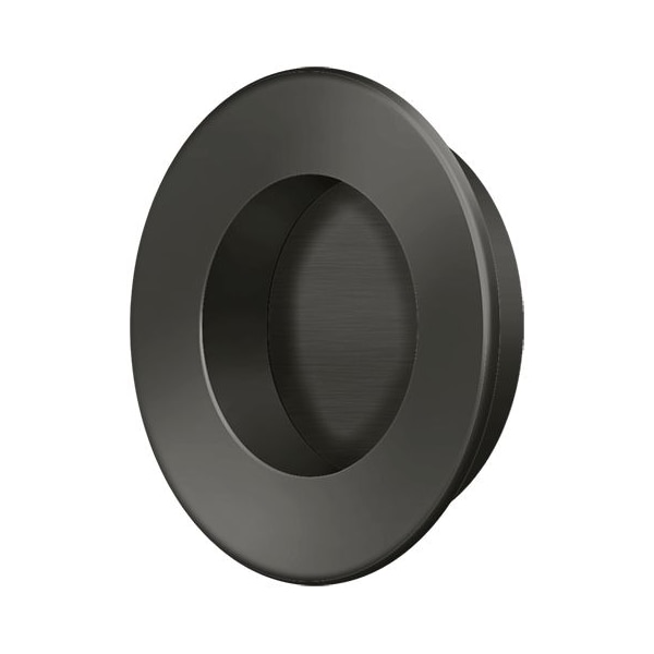 Deltana Round Flush Pull Oil Rubbed Bronze 1-7/8" FP178U10B - main