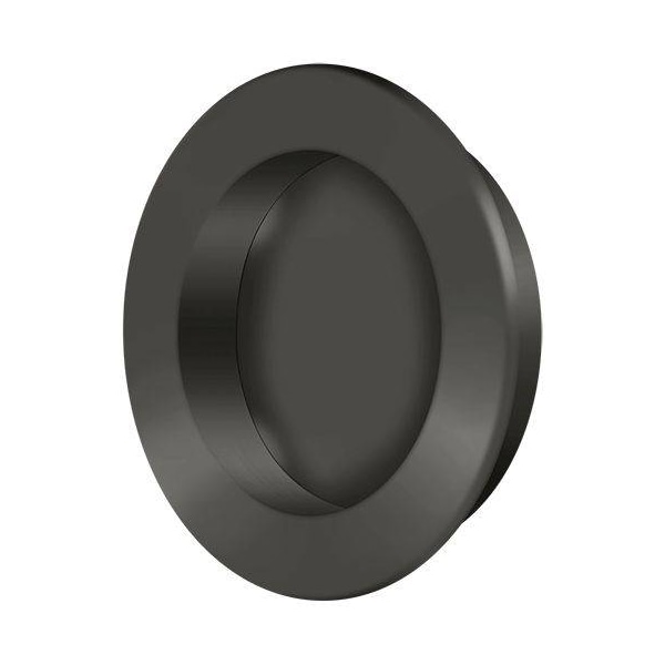 Deltana Round Flush Pull Oil Rubbed Bronze 2-3/8" FP238U10B