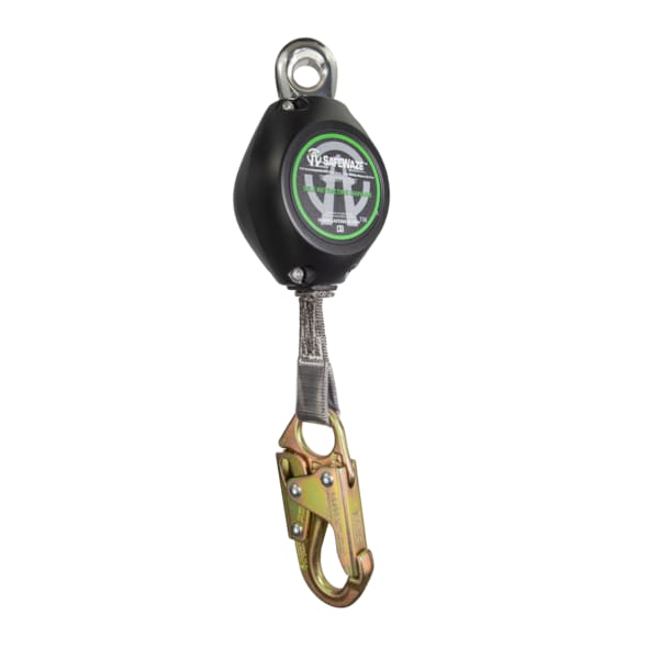 Safewaze Latitude HD 7' Single Web SRL: Carabiner, Snap Hook FS-FSP1407-W - main