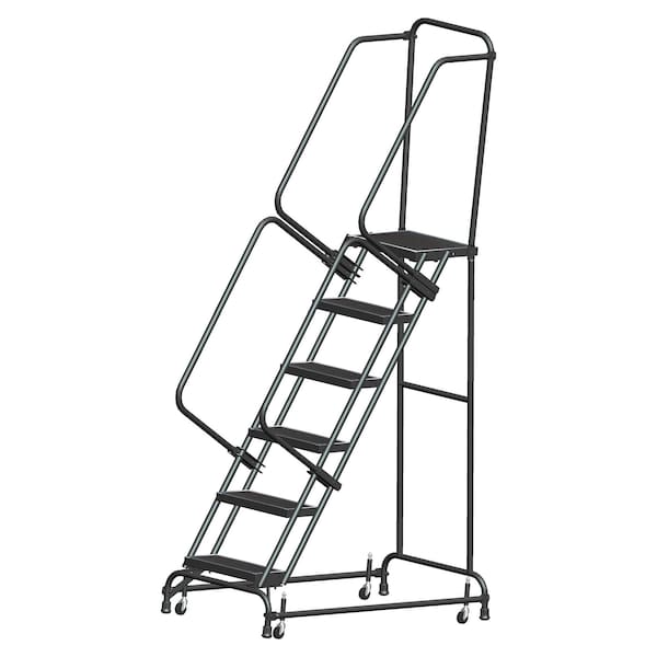 Ballymore Rolling Ladder, Steel, 60 in.H FSH618R - main