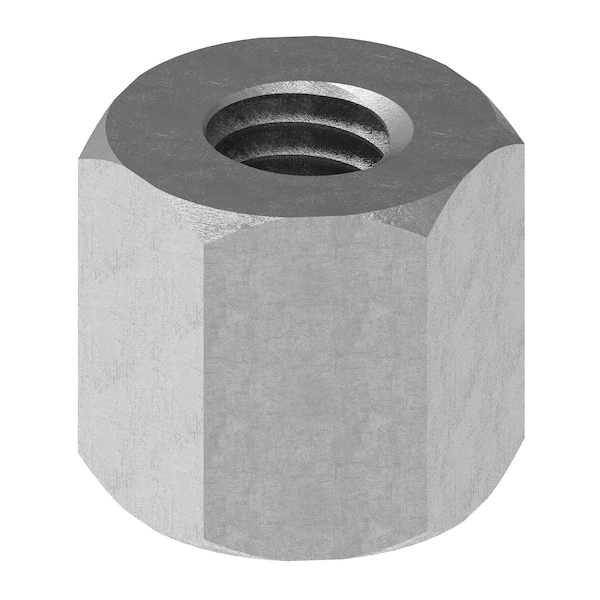 Zoro Select Hex Standoff, No. 2-56 Thrd Sz, 3/16" L, 3/16" Thrd L 18-8 Stainless Steel, Pla", 3/16" Hex, 10 PK HST201-256-SS - main