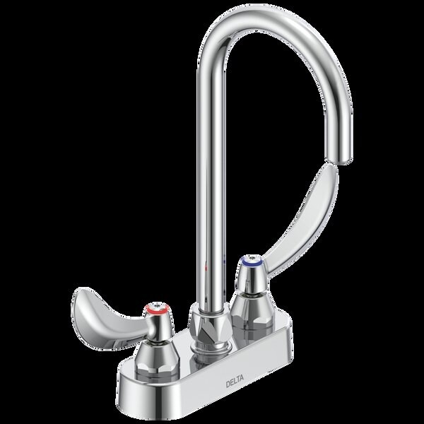 Delta Two Handle 4In Deck-Mount Faucet 27C4874 - main