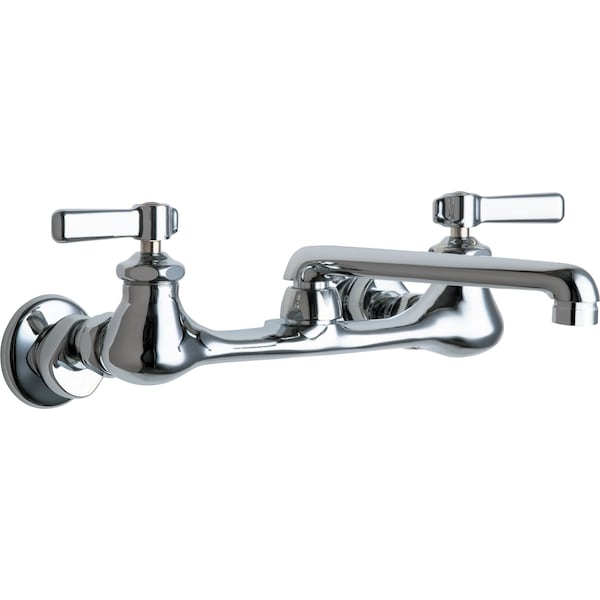 Chicago Faucet Manual Sink Faucet, 7-1/4" - 8-3/4" Mount, Chrome plated 540-LDE2805-5ABCP - main