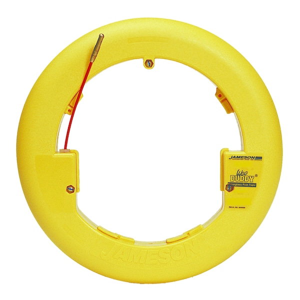 Jameson Wee Buddy Fish Tape with 100 Feet of 1/8-inch Fiberglass Rod 8-18-100 - main