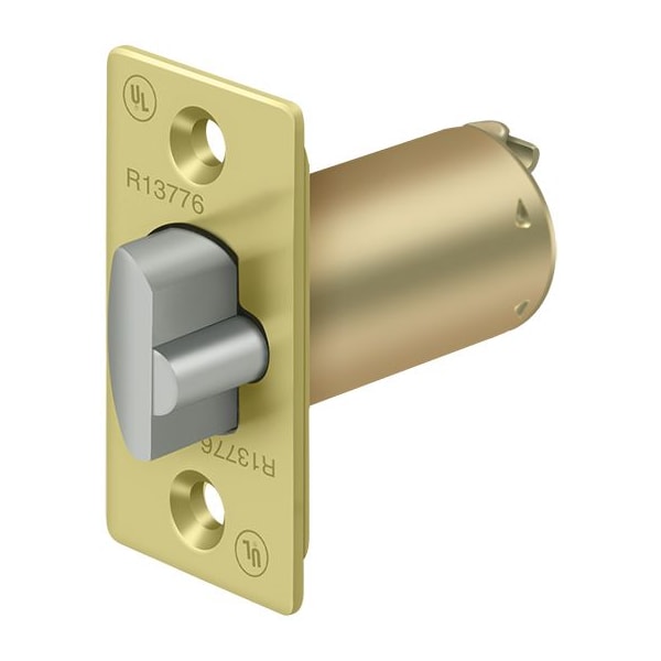 Deltana Gr1 Regular Latch Entry, 2-3/4" Bright Brass G1RLE275U3